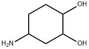 4-氨基环己烷-1,2-二醇 结构式