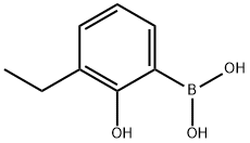 Boronic acid, B-(3-ethyl-2-hydroxyphenyl)- 结构式