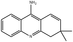 9-Acridinamine, 3,4-dihydro-3,3-dimethyl- 结构式