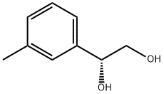 (R)-1-(3-甲苯基)-1,2-乙二醇 结构式