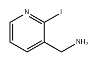 3-Pyridinemethanamine, 2-iodo- 结构式