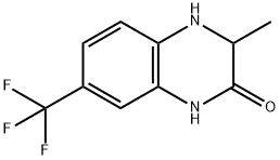 3-甲基-7-(三氟甲基)-3,4-二氢喹喔啉-2(1H)-酮 结构式