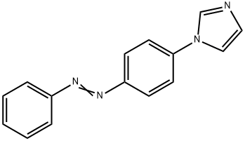 1H-Imidazole, 1-[4-(2-phenyldiazenyl)phenyl]- 结构式