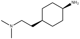 顺式-4-[2-(二甲氨基)乙基]环己胺 结构式