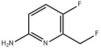 5-氟-6-(氟甲基)吡啶-2-胺 结构式