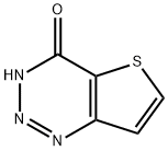Thieno[3,2-d]-1,2,3-triazin-4(3H)-one 结构式