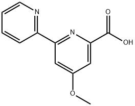 [2,2'-Bipyridine]-6-carboxylic acid, 4-methoxy- 结构式