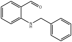 Benzaldehyde, 2-[(phenylmethyl)amino]- 结构式