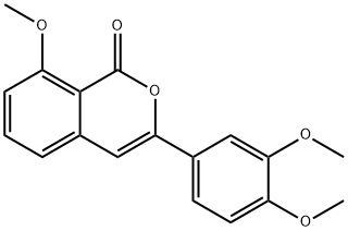 3-(3,4-Dimethoxyphenyl)-8-methoxy-1H-isochromen-1-one