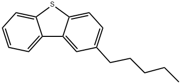 Dibenzothiophene, 2-pentyl- 结构式