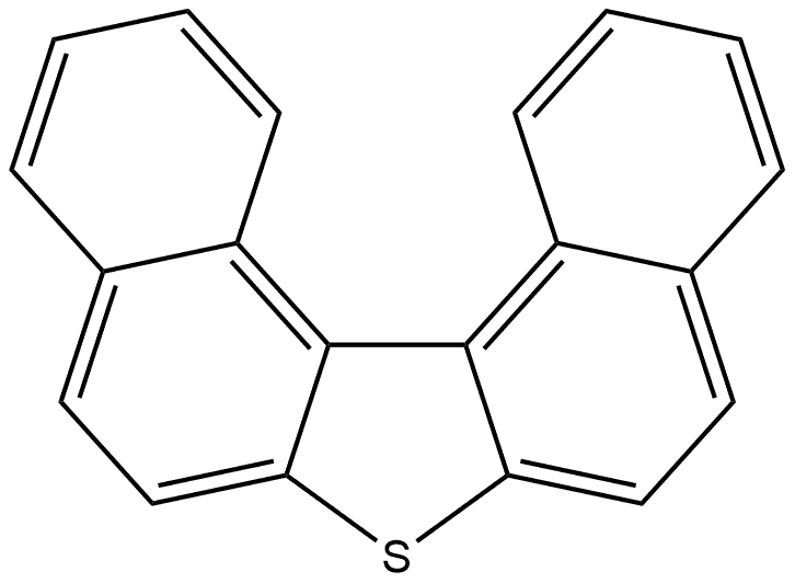 Dinaphtho[2,1-b:1',2'-d]thiophene, (R)- (9CI) 结构式