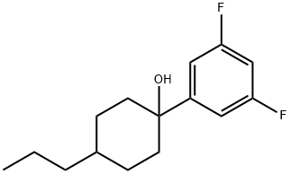 Cyclohexanol, 1-(3,5-difluorophenyl)-4-propyl- 结构式