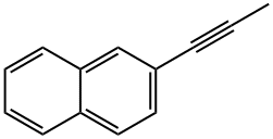 Naphthalene, 2-(1-propyn-1-yl)- 结构式