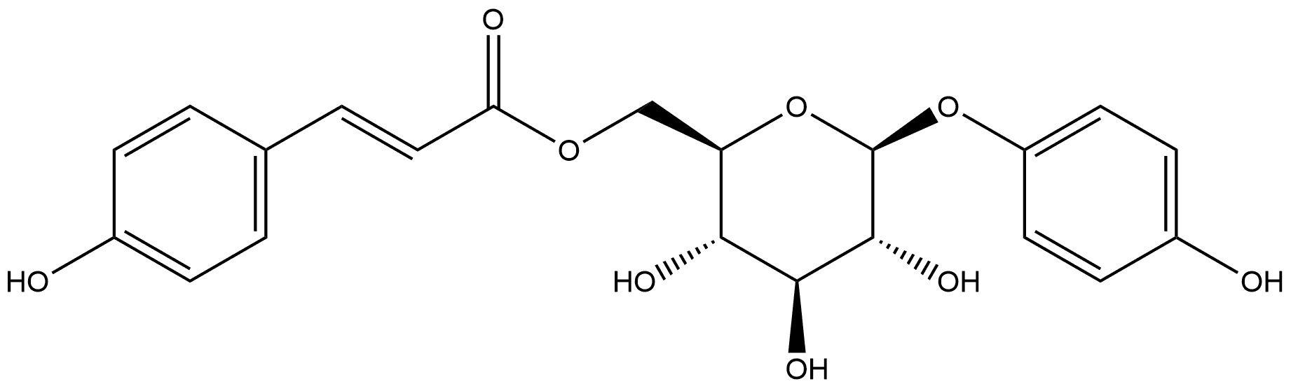 化合物 Robustaside A 结构式
