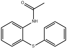 Acetamide, N-[2-(phenylthio)phenyl]- 结构式