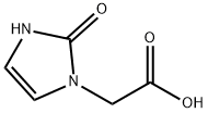 2-(2-氧代-2,3-二氢1H-咪唑-1-基)乙酸 结构式