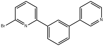 2-溴-6-(3-(吡啶-3-基)苯基)吡啶 结构式