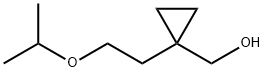 (1-(2-异丙氧基乙基)环丙基)甲醇 结构式