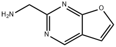 Furo[2,3-d]pyrimidine-2-methanamine 结构式