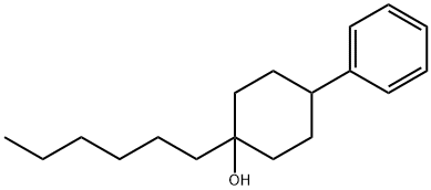 1-(4-hexylphenyl)cyclohexanol 结构式