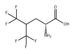 D-Leucine, 5,5,5,5',5',5'-hexafluoro- (9CI) 结构式