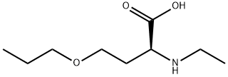 N-ethyl-O-propyl-L-homoserine 结构式