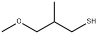 3-methoxy-2-methylpropane-1-thiol 结构式