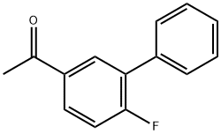 1-(6-Fluoro-[1,1'-biphenyl]-3-yl)ethanone 结构式