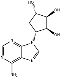 化合物 (-)-5′-NORARISTEROMYCIN 结构式