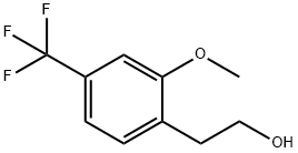 2-Methoxy-4-(trifluoromethyl)benzeneethanol 结构式