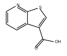 噻吩并[2,3-B]吡啶-3-羧酸 结构式