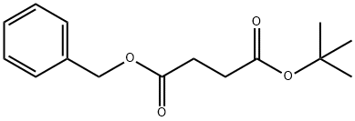 Butanedioic acid, 1-(1,1-dimethylethyl) 4-(phenylmethyl) ester 结构式