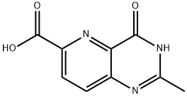 2-甲基-4-氧代-3,4-二氢吡啶并[3,2-D]嘧啶-6-羧酸 结构式