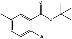 tert-Butyl 2-bromo-5-methylbenzoate 结构式