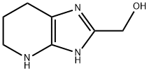 (4,5,6,7-Tetrahydro-3H-imidazo[4,5-b]pyridin-2-yl)methanol 结构式