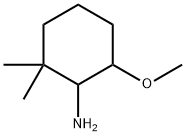 6-甲氧基-2,2-二甲基环己-1-胺 结构式