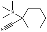 Cyclohexanecarbonitrile, 1-(trimethylsilyl)- 结构式