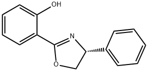 (R)-2-(4-苯基-4,5-二氢恶唑-2-基)苯酚 结构式