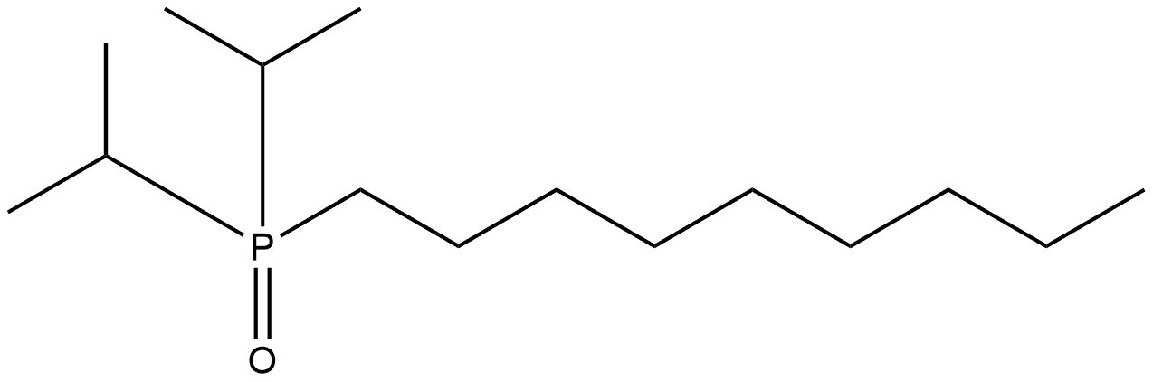 Diisopropyl Nonyl Phosphine Oxide 结构式