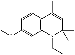 Quinoline, 1-ethyl-1,2-dihydro-7-methoxy-2,2,4-trimethyl- 结构式