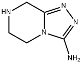 1,2,4-Triazolo[4,3-a]pyrazin-3-amine, 5,6,7,8-tetrahydro- 结构式