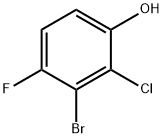 Phenol, 3-bromo-2-chloro-4-fluoro- 结构式