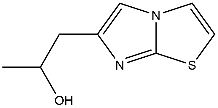 1-(imidazo[2,1-b]thiazol-6-yl)propan-2-ol 结构式