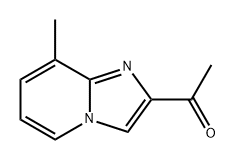 1-{8-methylimidazo[1,2-a]pyridin-2-yl}ethan-1-one 结构式