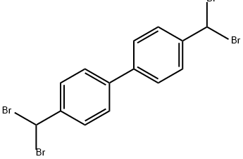 4,4'-双(二溴甲基)-1,1'-联苯 结构式