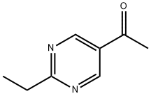 1-(2-乙基嘧啶-5-基)乙酮 结构式