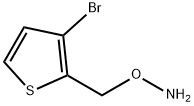 O-((3-溴噻吩-2-基)甲基)羟胺 结构式