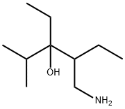 4-(氨基甲基)-3-乙基-2-甲基己-3-醇 结构式