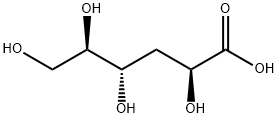 D-ARABINO-3-DEOXYHEXONIC ACID 结构式