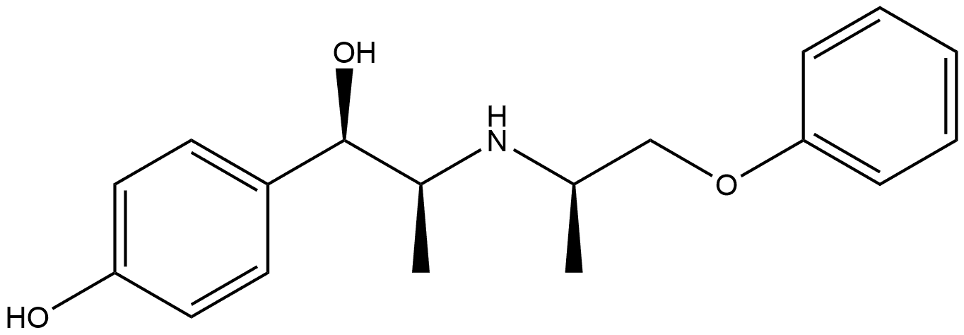 盐酸苯氧丙酚胺EP杂质A 结构式